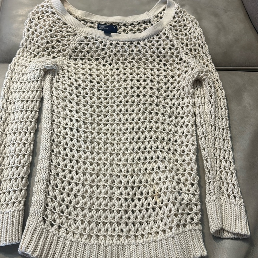 American Eagle Outfitters vintage crotchet sweater
